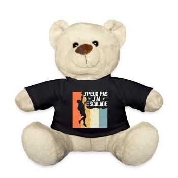 I can't I climbed - Teddy Bear - black - Front