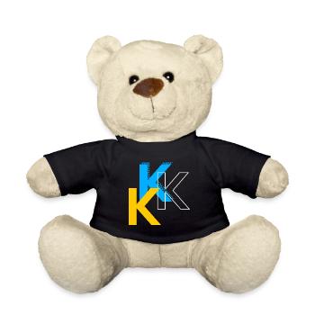 Lettre K - Nounours - noir - Devant