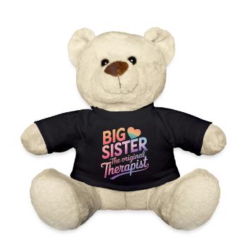Sœur, Frère ou sœur, Famille - Nounours - noir - Devant