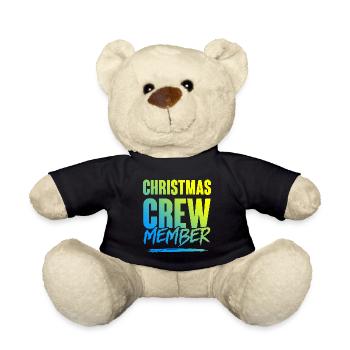Christmas Crew - Teddy Bear - black - Front