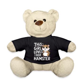 Hamster - Teddy - Schwarz - Vorne