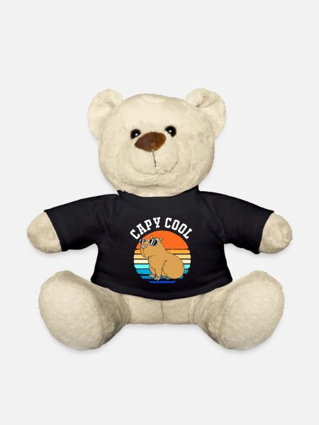 Capybara Capibara - Teddy - Schwarz
