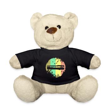 Bus driver Bus driver Bus - Teddy Bear - black - Front