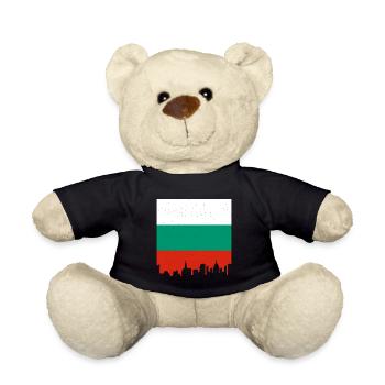 Drapeau bulgare Drapeau bulgare Sables d’or - Nounours - noir - Devant