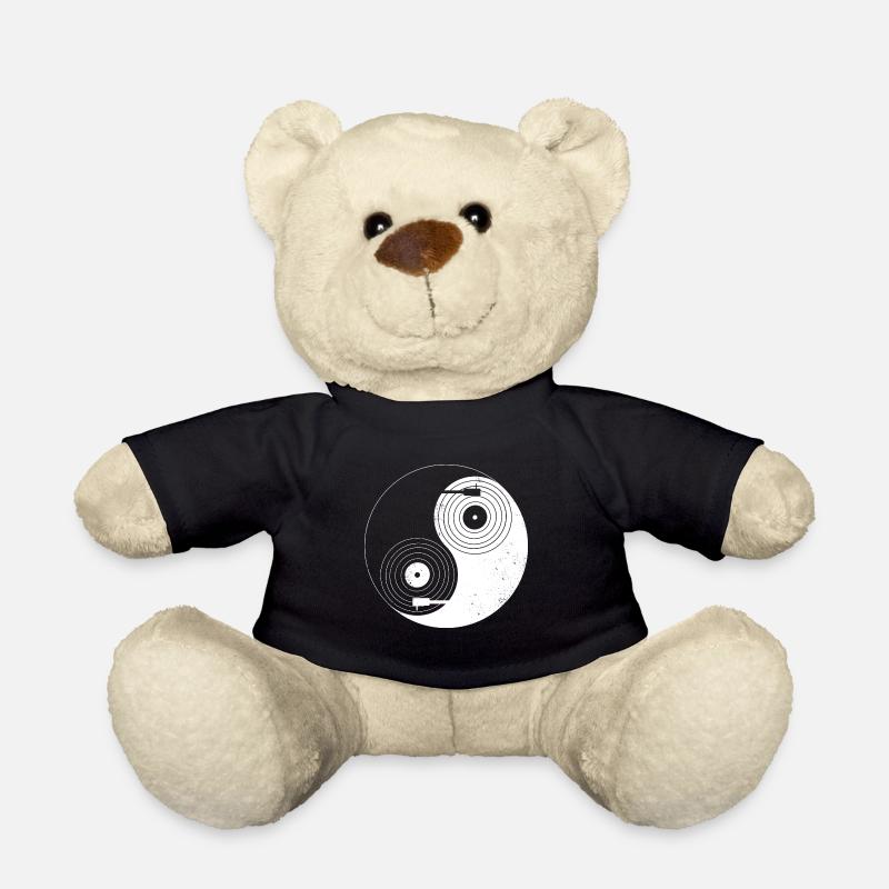 Yin Yang Vinyl Music - Teddy - Schwarz