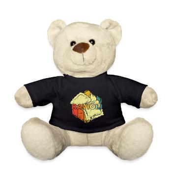 Ravioli Nudeln - Teddy - Schwarz - Vorne