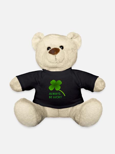 always be lucky - Teddy - Schwarz