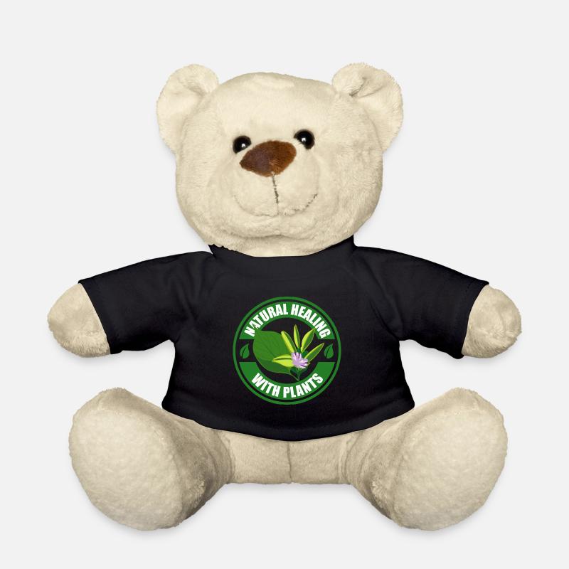 Herbalist Natural Healing With Plants Herbs Herbal - Teddy - Schwarz
