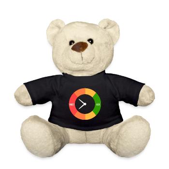 Angst > Gier - Teddy - Schwarz - Vorne