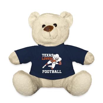 Texas football design for proud Texas fans - Teddy Bear - french navy - Front