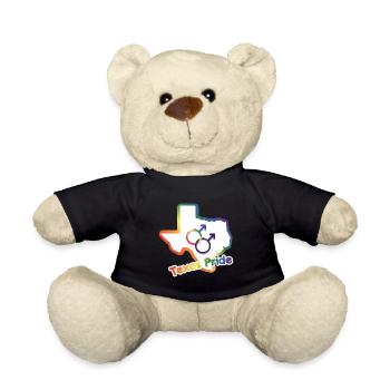 Gay Love Texas Karte Design für stolze LGBT+ - Teddy - Schwarz - Vorne