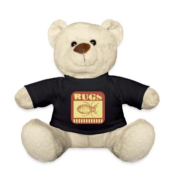Bugs insects - Teddy Bear - black - Front