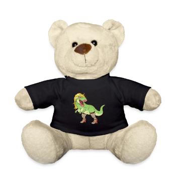 Transsexuel changement de sexe tranny T-Rex - Nounours - noir - Devant