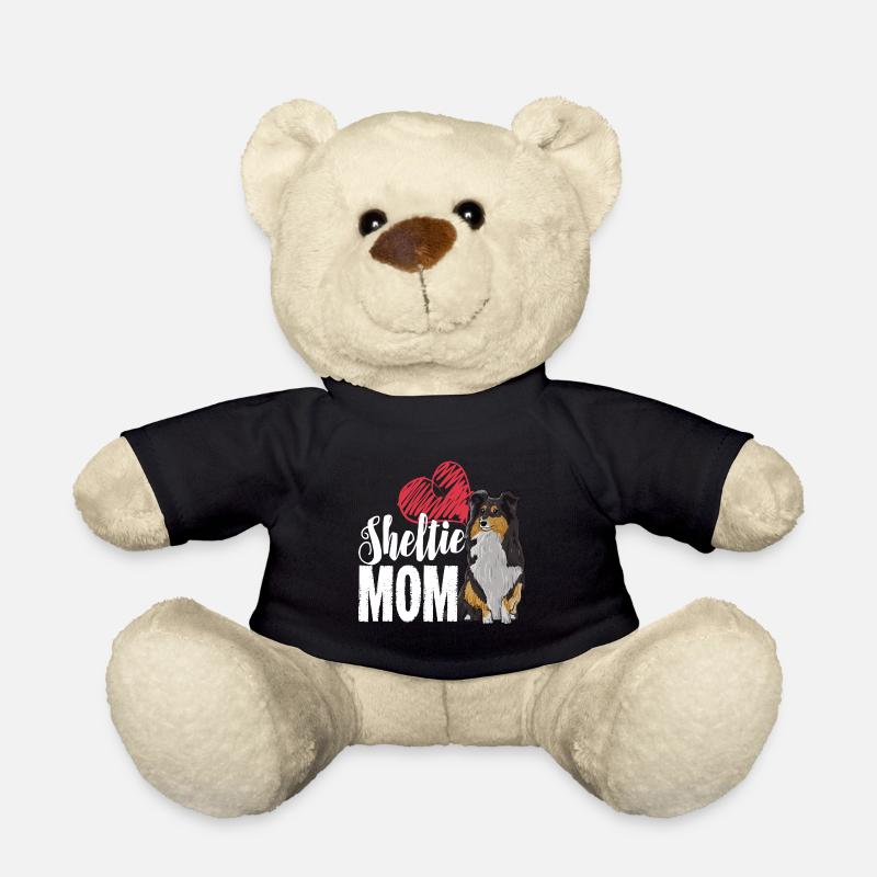 Sheltie Mom Geschenk für eine Frau, die einen - Teddy - Schwarz