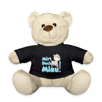 Mir Doch Miau - Katzen - Teddy - Schwarz - Vorne