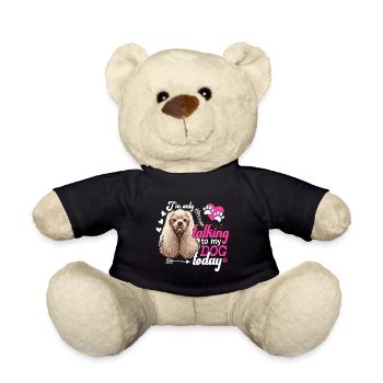 Cocker Spaniel Je ne parle qu’au plaisir du chien - Nounours - noir - Devant