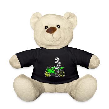 Moto Lifestyle / Moto / Moto motard - Nounours - noir - Devant