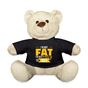 Lustiger Papa-Witz Vatertag - Teddy - Schwarz - Vorne