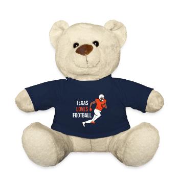 Texas football design for proud Texas fans - Teddy Bear - french navy - Front