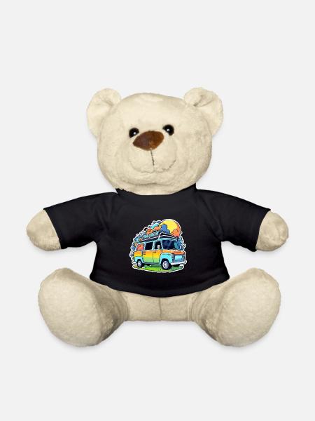 Camper Wohnmobil Campen - Teddy - Schwarz