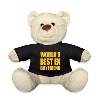 worlds best ex boyfriend - Teddy - Schwarz - Vorne