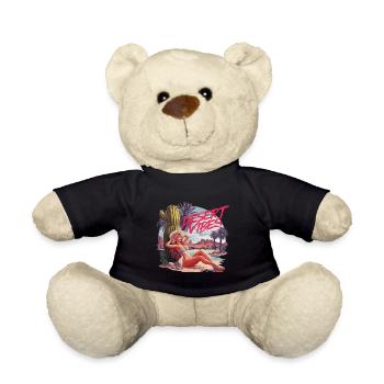Sonnenuntergang Desert Vibes Urlaub Abenteuer - Teddy - Schwarz - Vorne