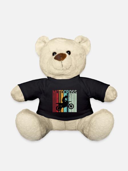 Motocross Motorcross - Teddy - Schwarz