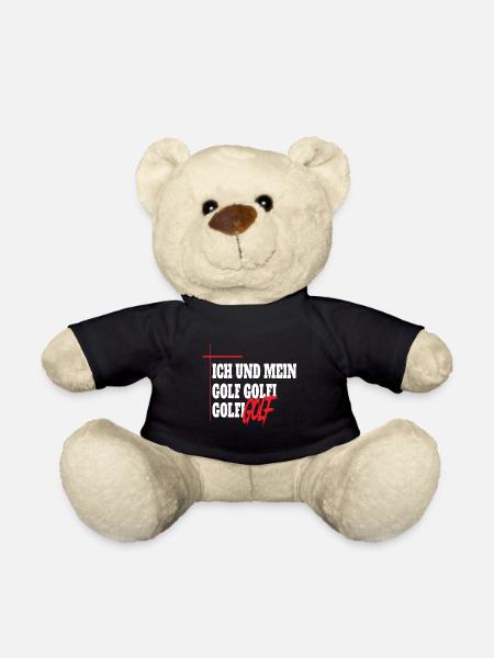 Ich und mein Golf Golfi Golfi Golf - Teddy - Schwarz