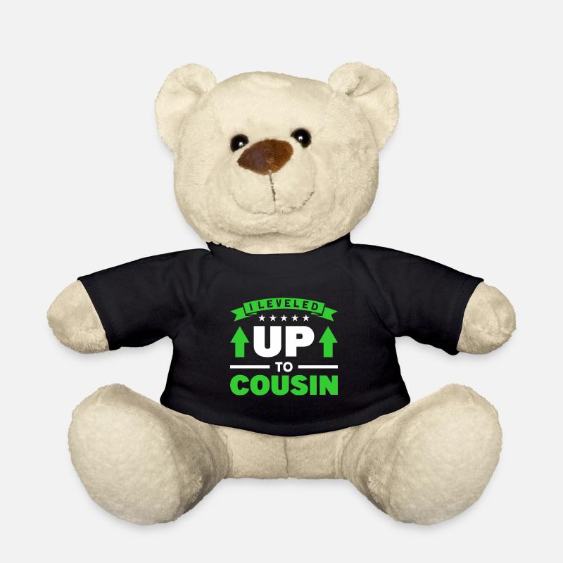 Cousin Großer Cousin Geburt Geschenk - Teddy - Schwarz