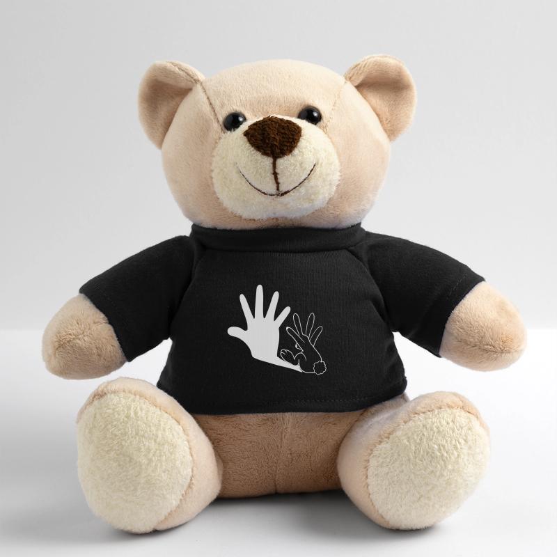 Funny Rabbit Shadow Teddy Bear