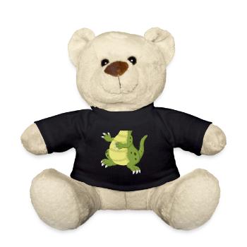 Costume de reptile de reptile lézard - Nounours - noir - Devant