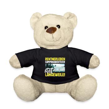 Rentnerleben - Campingabenteuer statt Langeweile - Teddy - Schwarz - Vorne