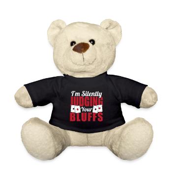 Poker Enthusiast Flop I'm Silently Judging Your Bl - Teddy - Schwarz - Vorne
