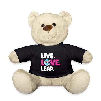 Stocktanz Design für Stabtänzerin - Teddy - Schwarz - Vorne