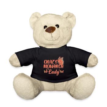 Monarch Damen Schmetterling Lustig - Teddy - Schwarz - Vorne