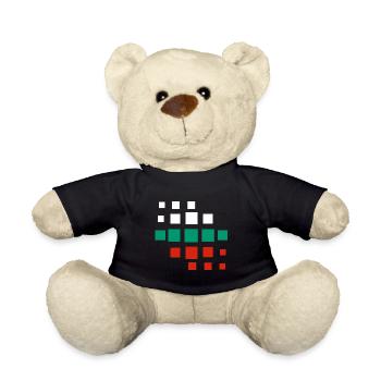 Bulgarien Flagge Bulgarische Fahne Goldstrand - Teddy - Schwarz - Vorne