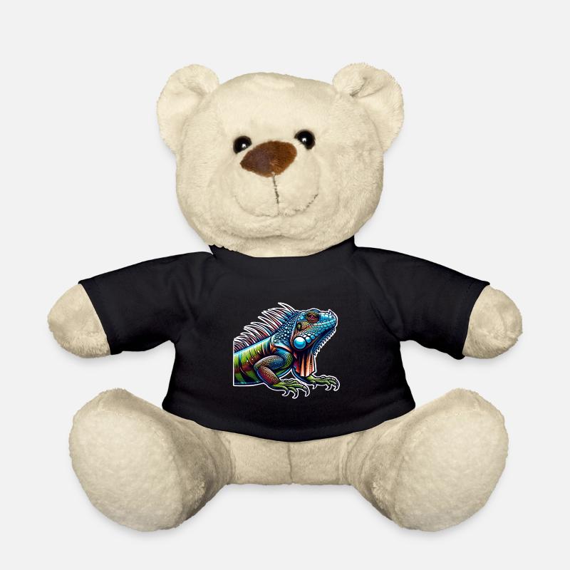 Leguan - Teddy - Schwarz