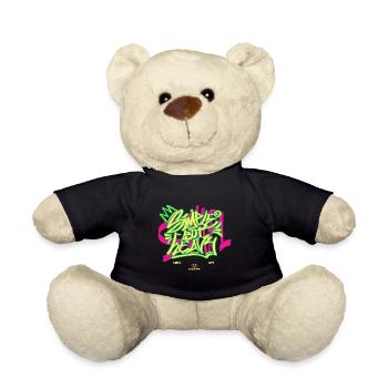 Streetwear Urban Graffiti - Teddy - Schwarz - Vorne