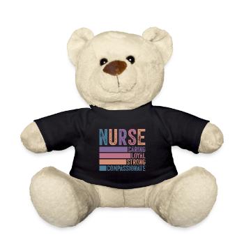 Nurse - Teddy - Schwarz - Vorne