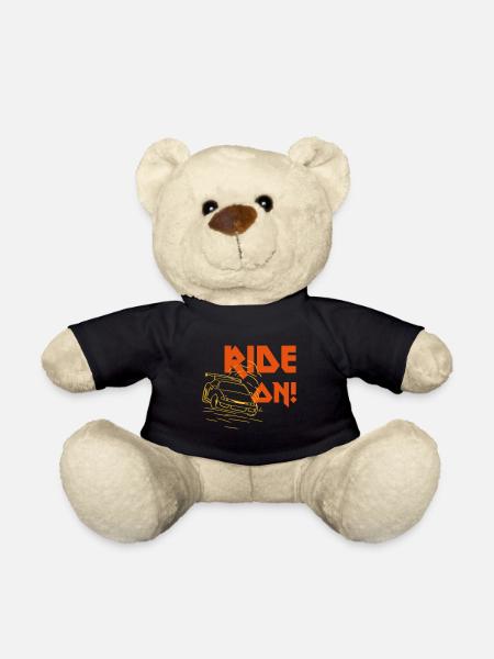 Ride On Tuning Tuned Car Gift Geschenk - Teddy - Schwarz