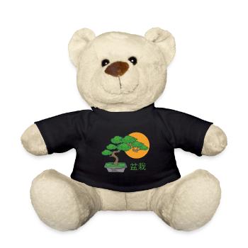 Bonsai Small Tree - Teddy Bear - black - Front