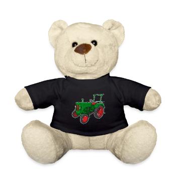 Steyr Traktor Steyr Austria /Landwirt / Dorfkind - Teddy - Schwarz - Vorne