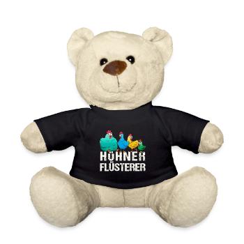 Hühner Flüsterer Huhn Hühnerhalter Hühner - Teddy - Schwarz - Vorne
