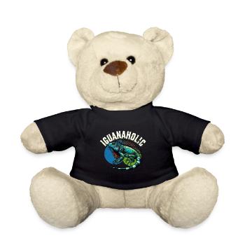 Iguana - Teddy Bear - black - Front