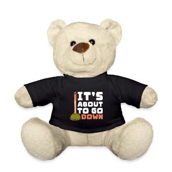 C’est sur le point de descendre Nettoyage de fosse septique Pompage - Nounours - noir - Devant