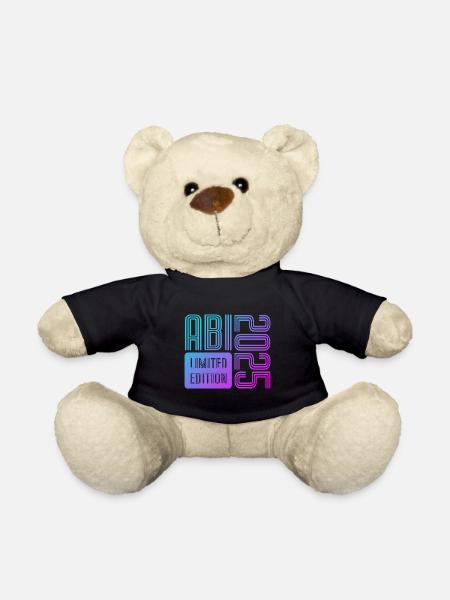 Abi 2025 - Limited Edition - Abitur - Spruch - Teddy - Schwarz
