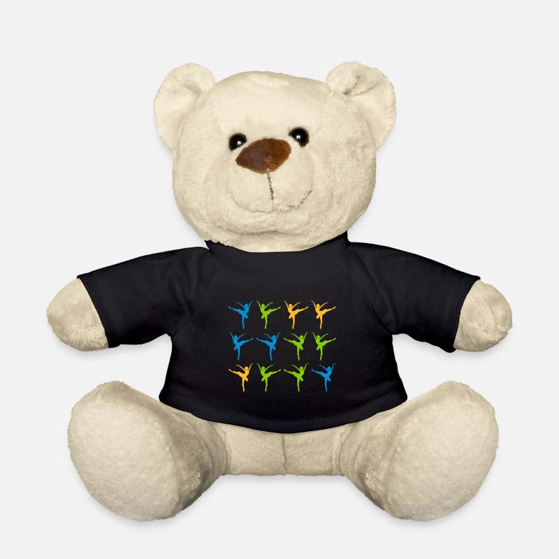 ballet dancing ballerina hobby - Teddy Bear - black