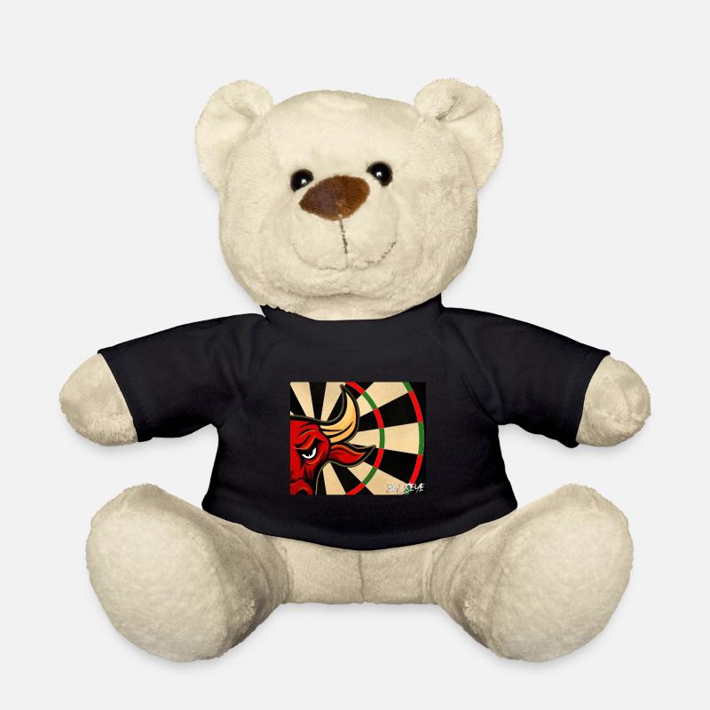 Bulls Eye Dart - Teddy - Schwarz