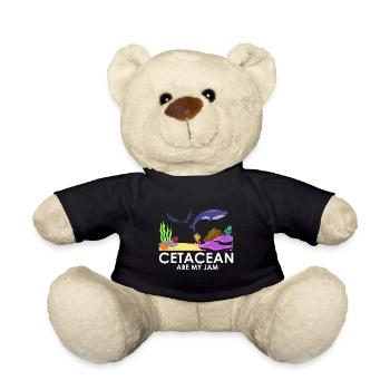 Zooologist Marine Biologist Marine Biology - Teddy Bear - black - Front