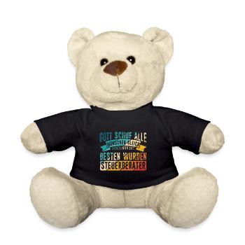 Gott Schuf Alle Menschen Gleich Steuerberater Gesc - Teddy - Schwarz - Vorne
